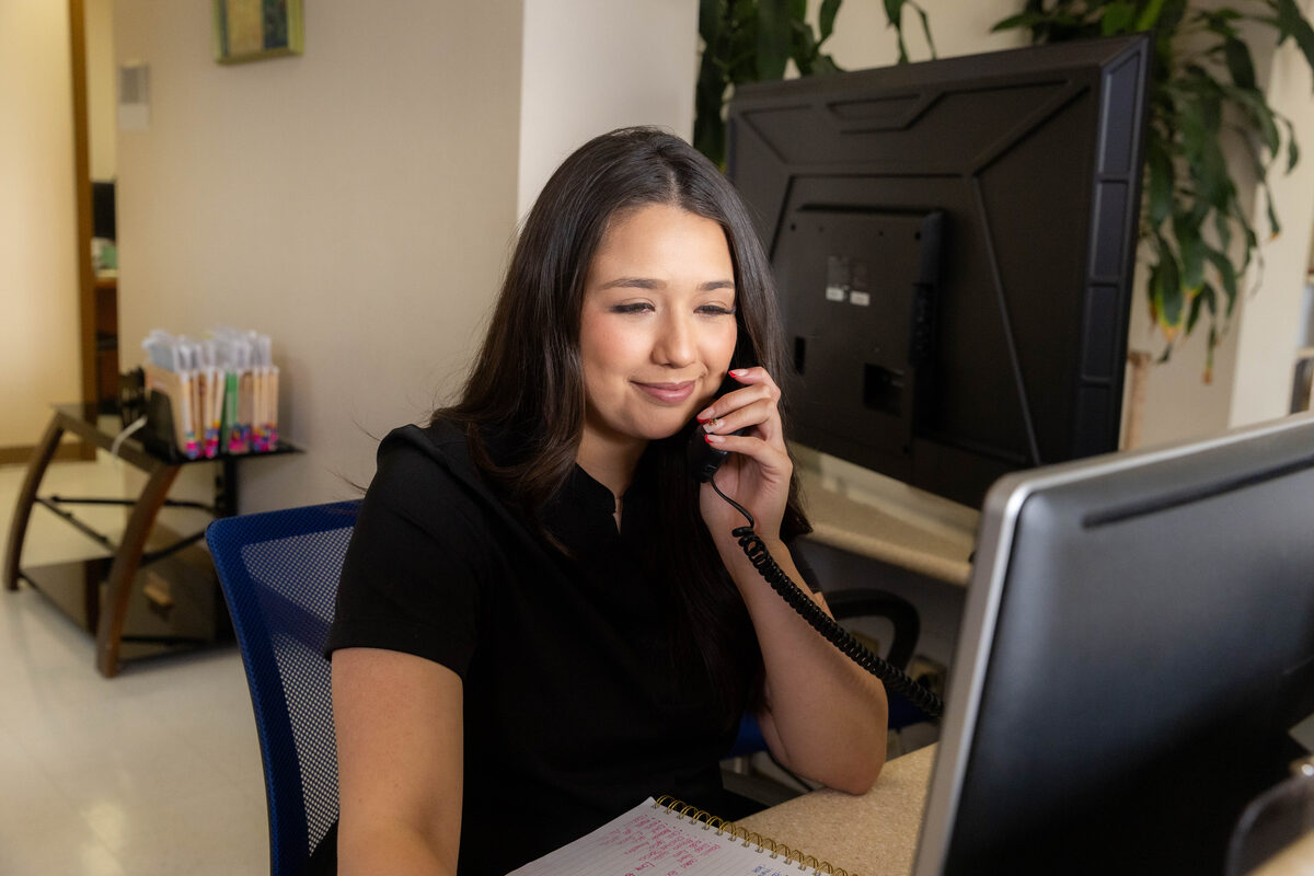 City View Dental — reception team and office