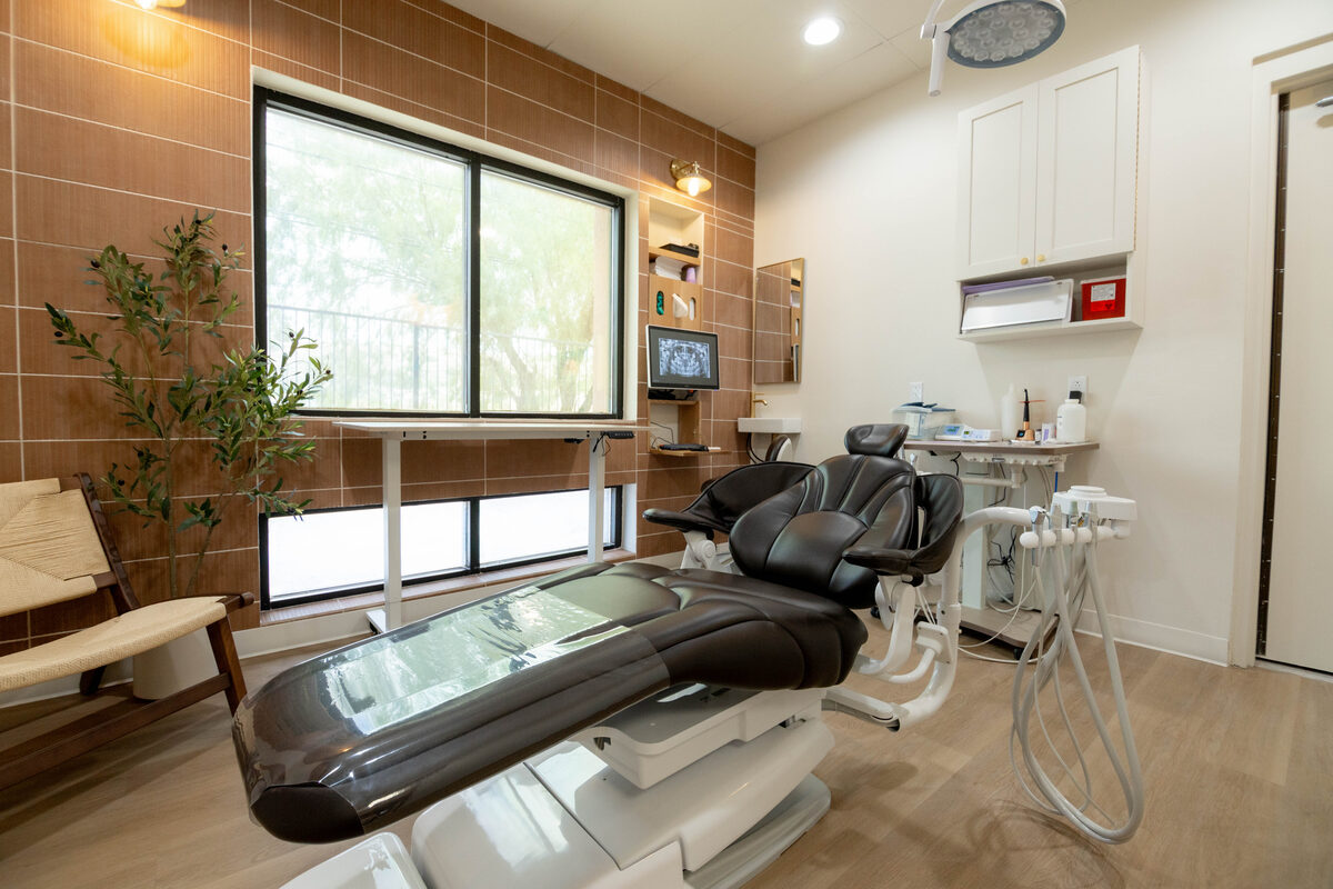 Treatment room at City View Dental